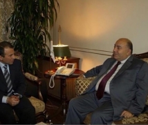 Exclusive photos with former Minister Gebran Bassil in his office.