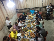 Hosting Iftar gatherings during Ramadan at his residence in the town of Deir Antar.